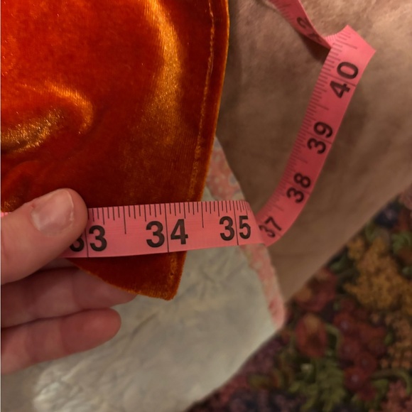 Handmade Elegant Velvet High-Waisted Bell Bottoms - Picture 5 of 5